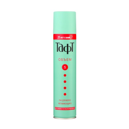 Hair varnish TAFT "Air Volume", megafixation, 225 ml