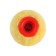 Mini-leaf scrap, polyester, 150 mm, handle d = 6 mm, d = 16 mm, pile 10 mm