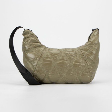 Cross-Bodi bag, lightning department, long belt, green color