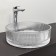 Haller shell COMFORTY CF21001, glass, round, transparent glass, 40 cm