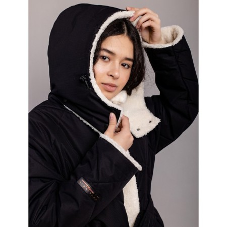 Jacket for girls, height 158 ​​cm, black color-13