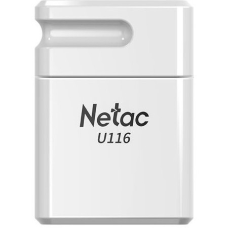NETAC 64GB U116 NT03U116N-064G-30WH USB3.0 white flash drive
