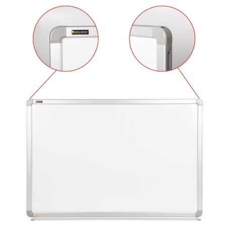 Magnetic marker board 60 x 90 cm, improved aluminum frame, guarantee of 10 years-1