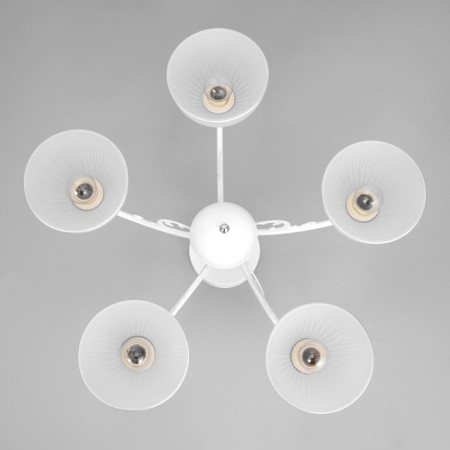Laura Lura 5x60W E27 White, chrome 59x27x20cm-3