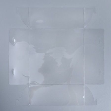 Confectionery box for mousse cakes "Present", 17.8 x 17.8 x 6.5 cm-6