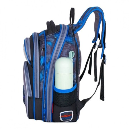 Frame backpack 39 x 29 x 17 cm, Across 3, filling: bag, blue ACR22-DH3-1-2