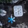 Silicone form universal, Snowflake-Crystal suspension