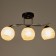 Brianna chandelier 3XE27 40W chrome 55x26x25 cm Bayerlux