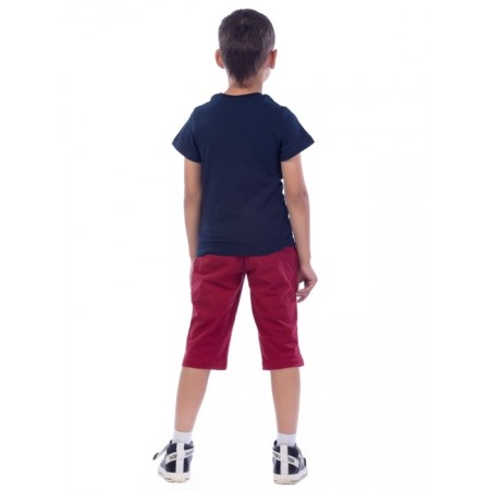 Children's costume Hi Bro !!!, height 104 cm, dark blue color-5