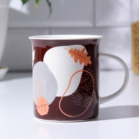 Ceramic mug “Teacher Source of Wisdom”, 300 ml, white color-2