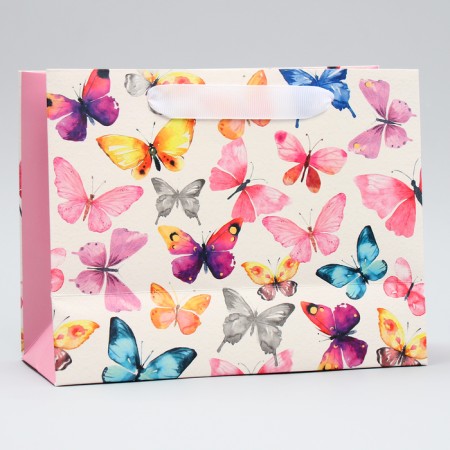 Gift Laminated Horizontal Package, Packing, “Fast with Happiness”, MS 23 x 18 x 10 cm-3