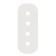 Direct connector for the ARTE LAMP Optima A740533, 0.2x6x2.2 cm, white