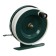 Inertial coil, metal plastic, diameter 6.5 cm, dark green/white color, 801