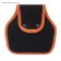 Board bag for a garden tool, under a belt, 5 pockets