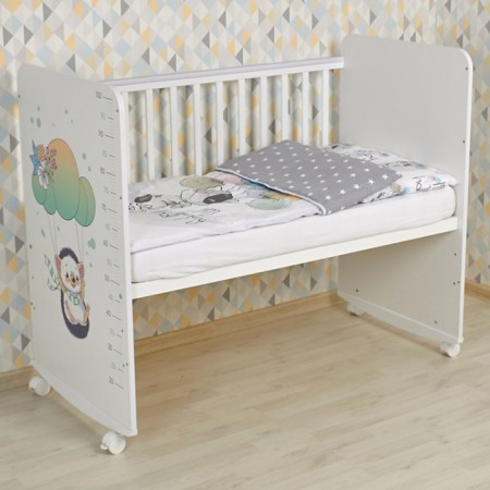 Coting Children's Fairy 702 Hedgehog on the ball, white-1