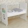 Coting Children's Fairy 702 Hedgehog on the ball, white