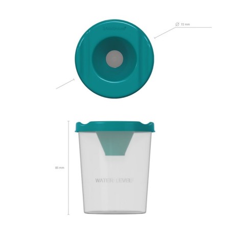 A glass-nonsense 200 ml, Erichkrause Vivid, turquoise-2