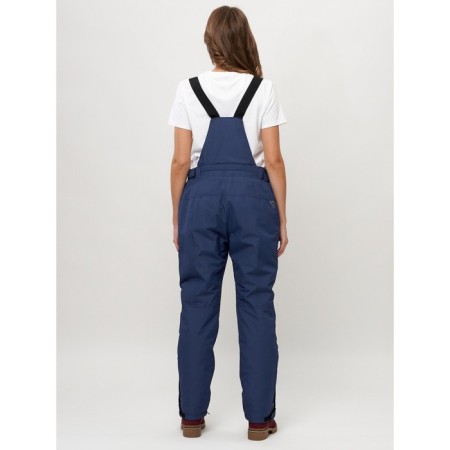Semi-combinezone ski female, dark blue color, size 56-8