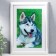 Photo frame A4 21x30 cm 281s Format white with silver (plastic screen)