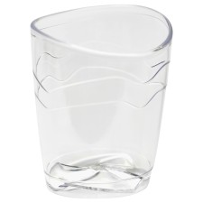A glass for writing accessories 