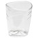 A glass for writing accessories "Vega", plastic, oval, transparent