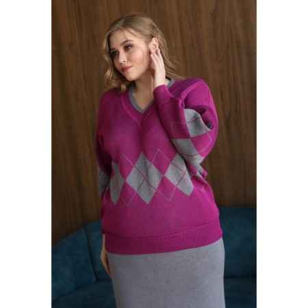 Female pool Wisell, size 58, pink color