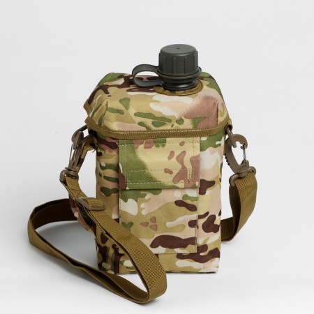Tourist Flood "Adventure" 2 l, with a cover, cartoons