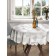 The tablecloth “Marble pattern”, round, Saten, d = 150 cm