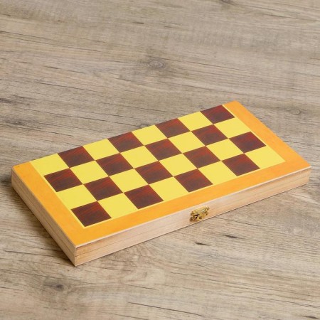 Wooden chess desktop, 34 x 34 cm-4