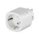 Smart Yandx-00540 Smart Rosette, works with Alice, Wi-Fi, Matter, 16 A, 220 V, white