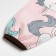 Apron Children's Ethel "Unicorn", col. pink, height 90-105 cm