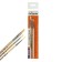 Set of brushes bristles 3 pieces, calligrata (round No. 2; flat No.: 4, 8), wooden handle