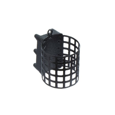 Metallic feeder X-Feeder ME Grunt M Perfo, Matt Black, 100 g, 35 ml