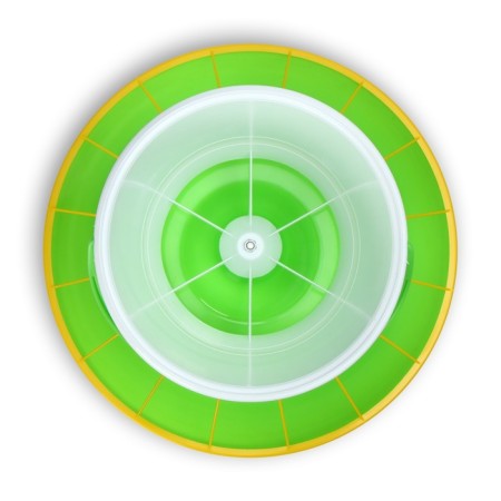 Bunker feeder for poultry at 12 kg, plastic-1