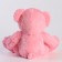 Soft toy "Bear" with a bow, 40 cm, pink color