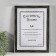 Photo frame Plastic format A4 "Abstraction of Black Lines" silver 1.5x24.6x33.3 cm