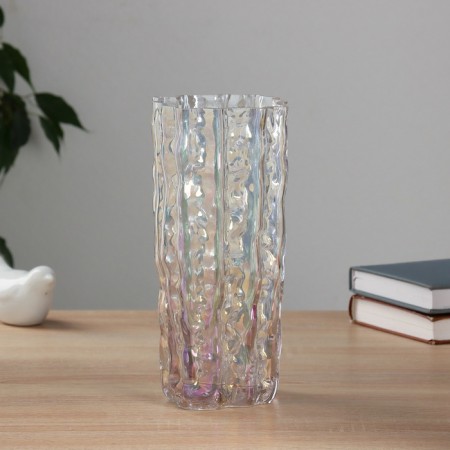 VAZA Glass Elodi Galant Style, 22.5x14 cm, transparent-1