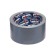 Adhesive tape Unibob reinforced on silver fabric, 48 mm x 10 m