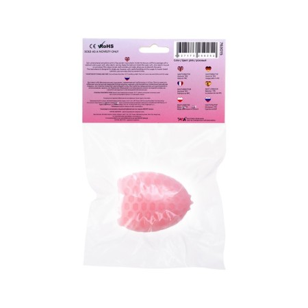 Masturbator A-Toys Pufl, Pink color, three, 6 cm d 2.7 cm-11