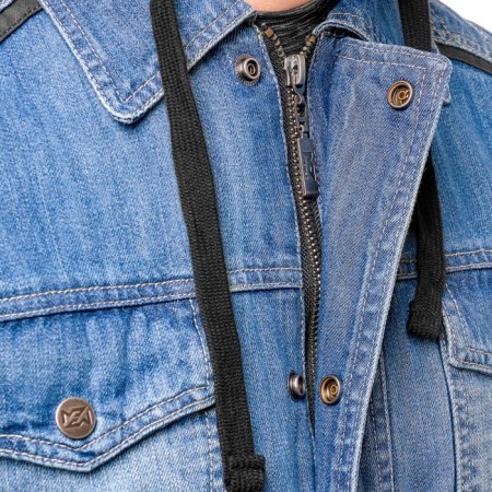 Textile jacket Moteq Groot, men's, blue/black, l-3