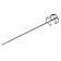 Mixer for paints bison 0603-10-60_z02, hexagonal shank, 100 x 600 mm