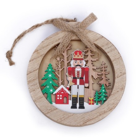 New Year's decor with the “Nutcracker” lights 10.5 × 1.5 × 10.5 cm-3