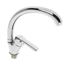 ACCOONA A4068 kitchen mixer, one -leaf, with nut, silumin, chrome