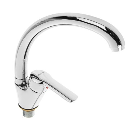 ACCOONA A4068 kitchen mixer, one -leaf, with nut, silumin, chrome