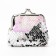 Wallet on the farmar, pink/white color