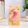 Candle in the Cake "Fine", number "2", pink metallic, 6.5 cm