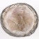 Kashpo wicker, 21x21x12 cm, light pink