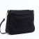 Bag Cross-Bodi with a zipper, black color