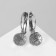 Earrings with Rainbow Day rhinestones