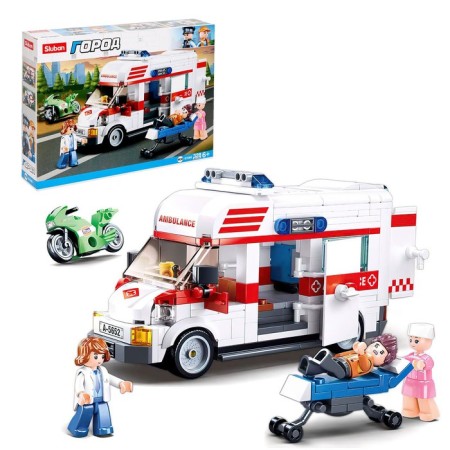 Designer city "ambulance", 328 details
